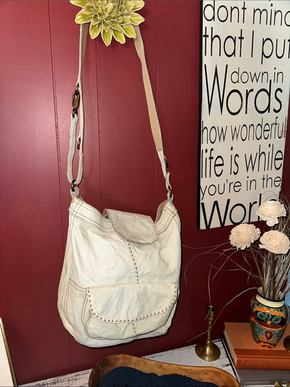 Lucky Brand Italian Leather Bag